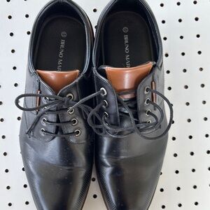 Men's Black and Brown Dress Shoes